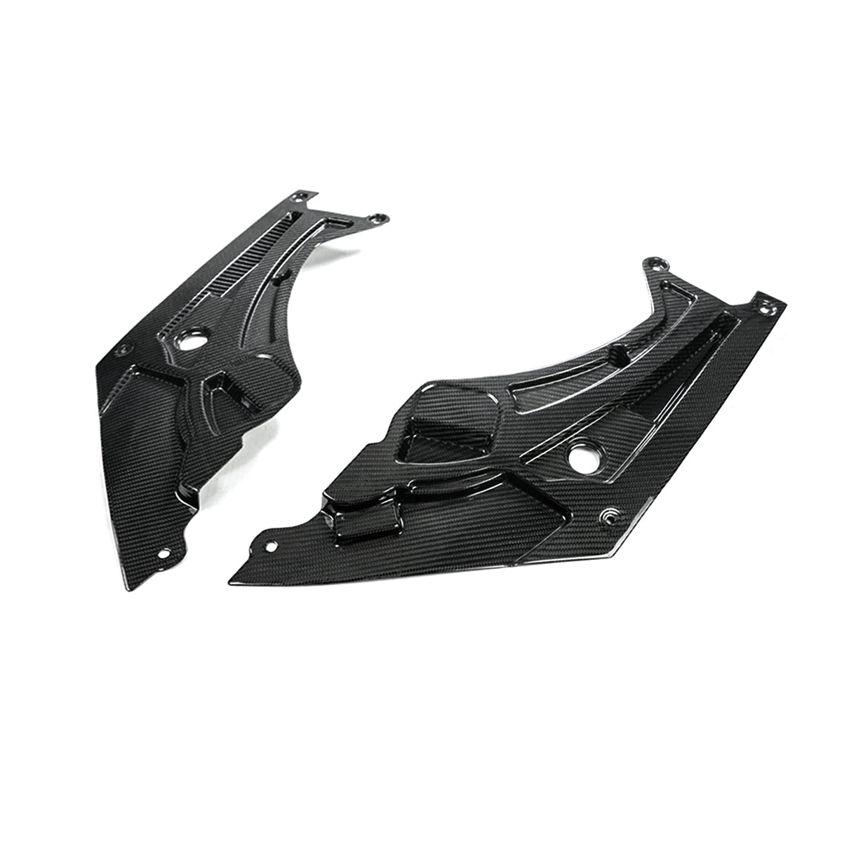 Cen-Cal Motorsport Carbon Fiber Engine Bay Shrouds – BMW G87 M2 / G80 M3 / G82 G83 M4