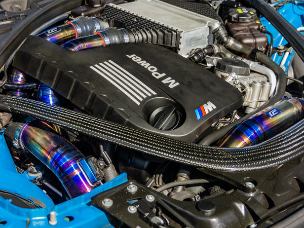 S55 M3/M4/M2C Titanium Front Mount Air Intakes for F80/F82/F83/F87Comp