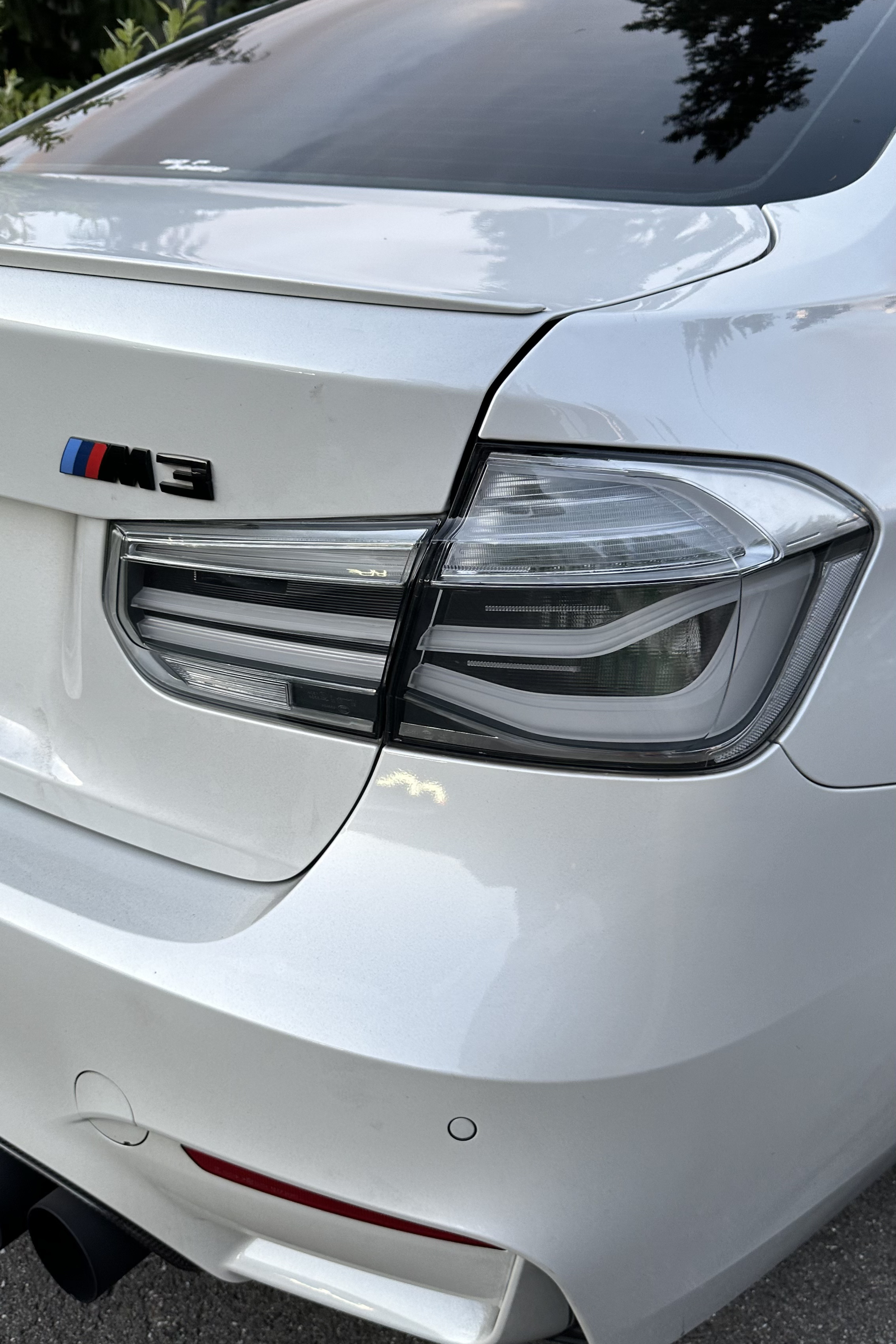 F80 M3 & F30 3 Series Clear LCI-Style Taillights