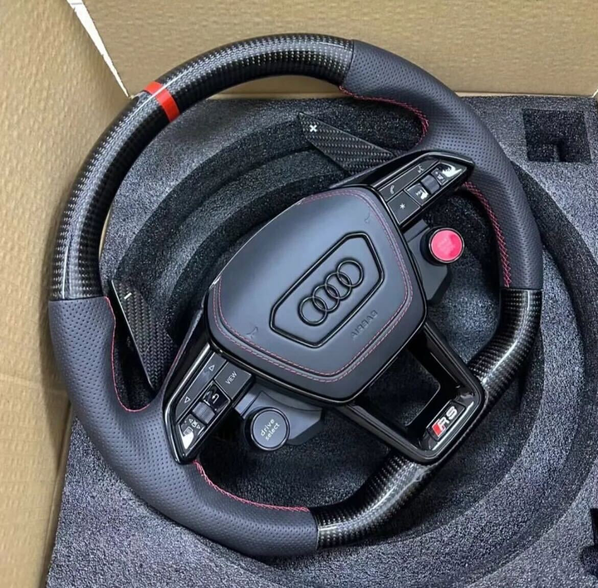 Audi Carbon Fiber Steering Wheel