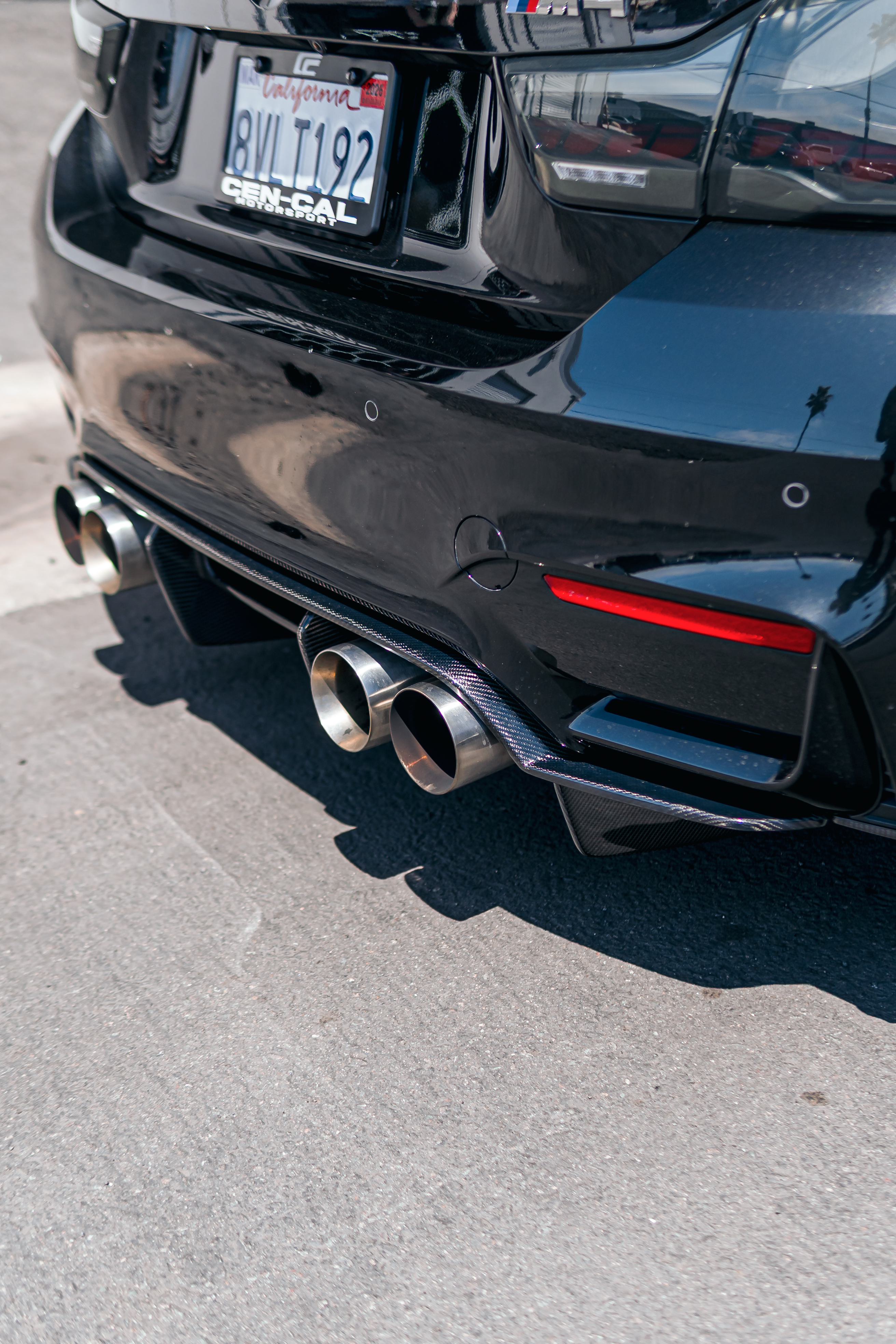 BMW F8X M3/M4 PSM 4PC Carbon Fiber Diffuser - F80/F82/F83