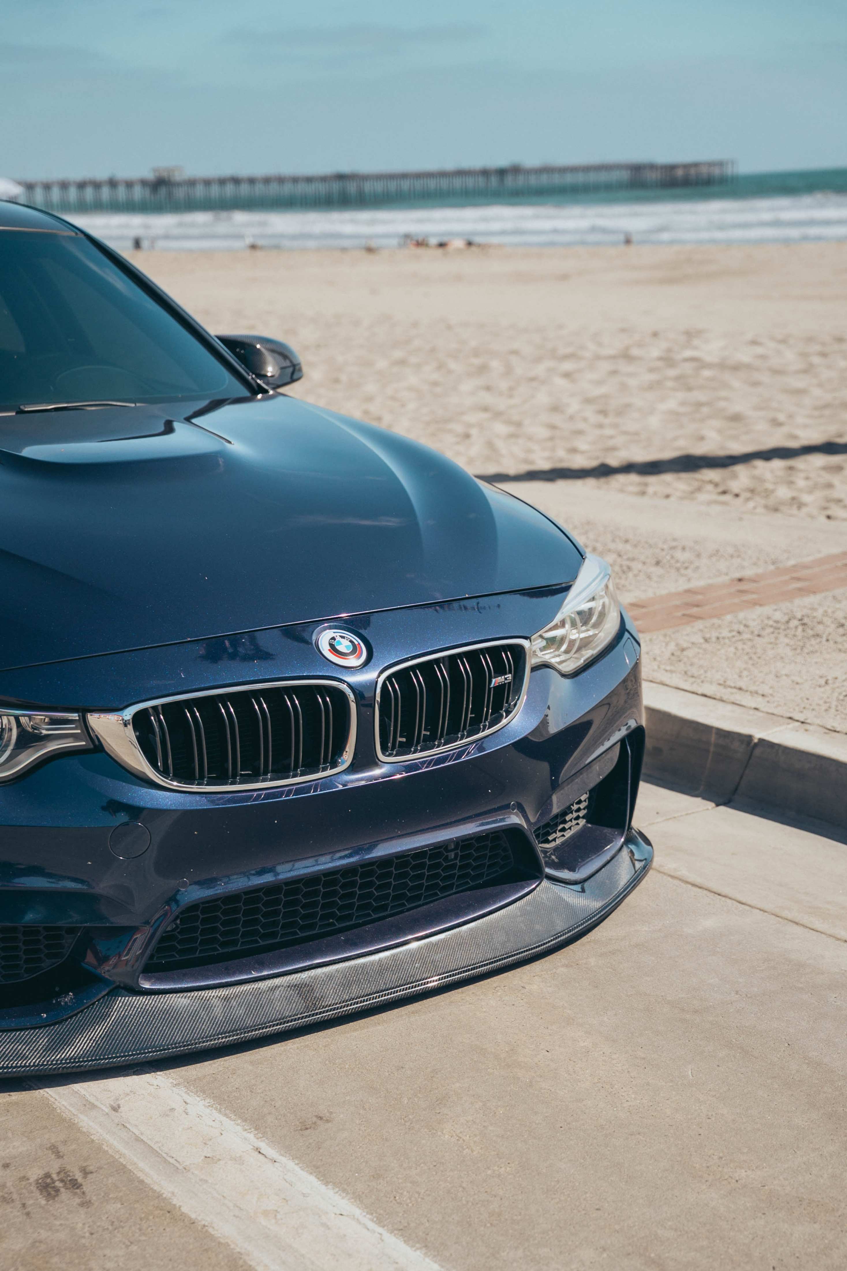 F8X M3/M4 CenCal Carbon Fiber Front Lip - F80 M3/F82 & F83 M4 (PRE ORDER)