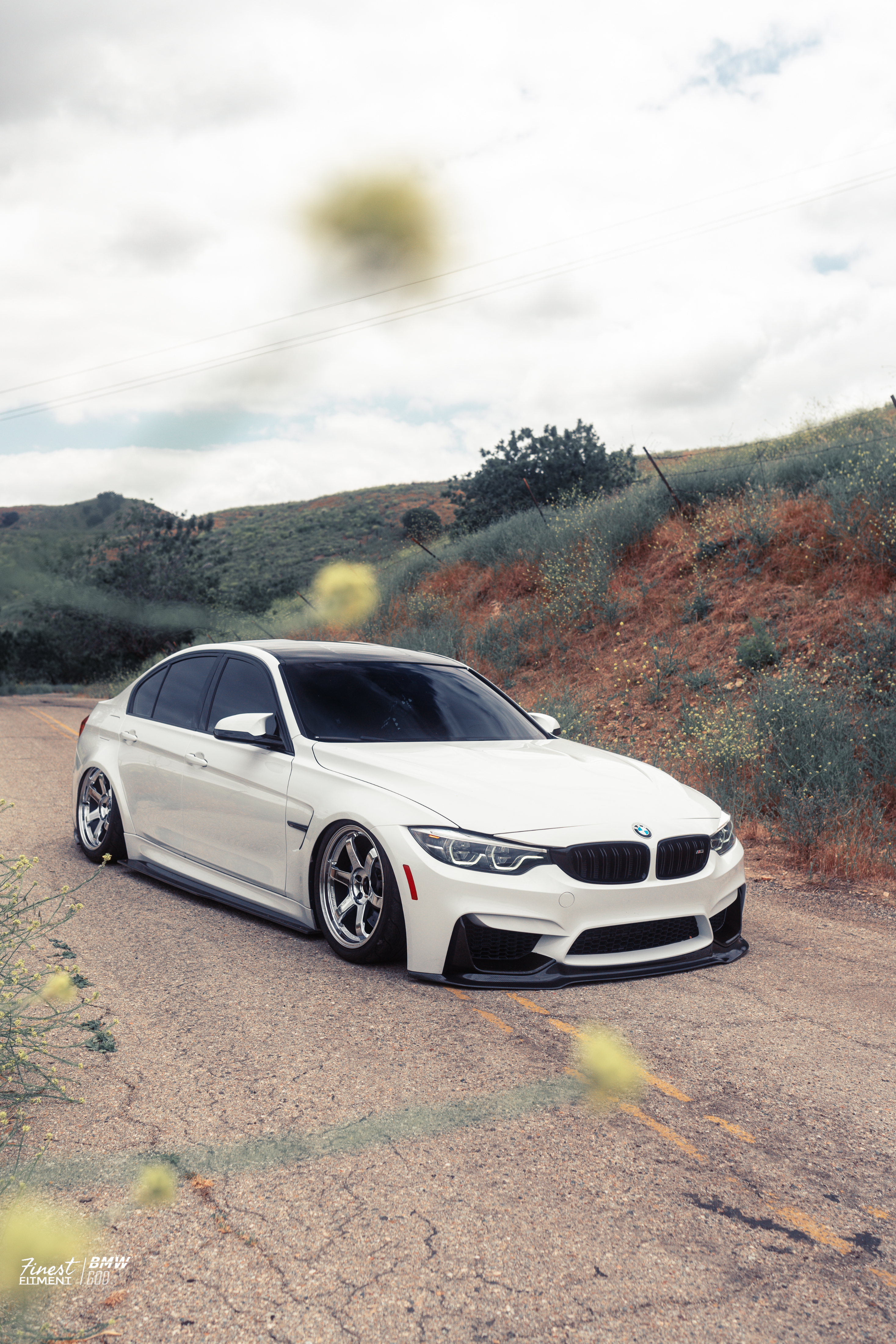 F8X M3/M4 V Style Carbon Fiber Front Lip