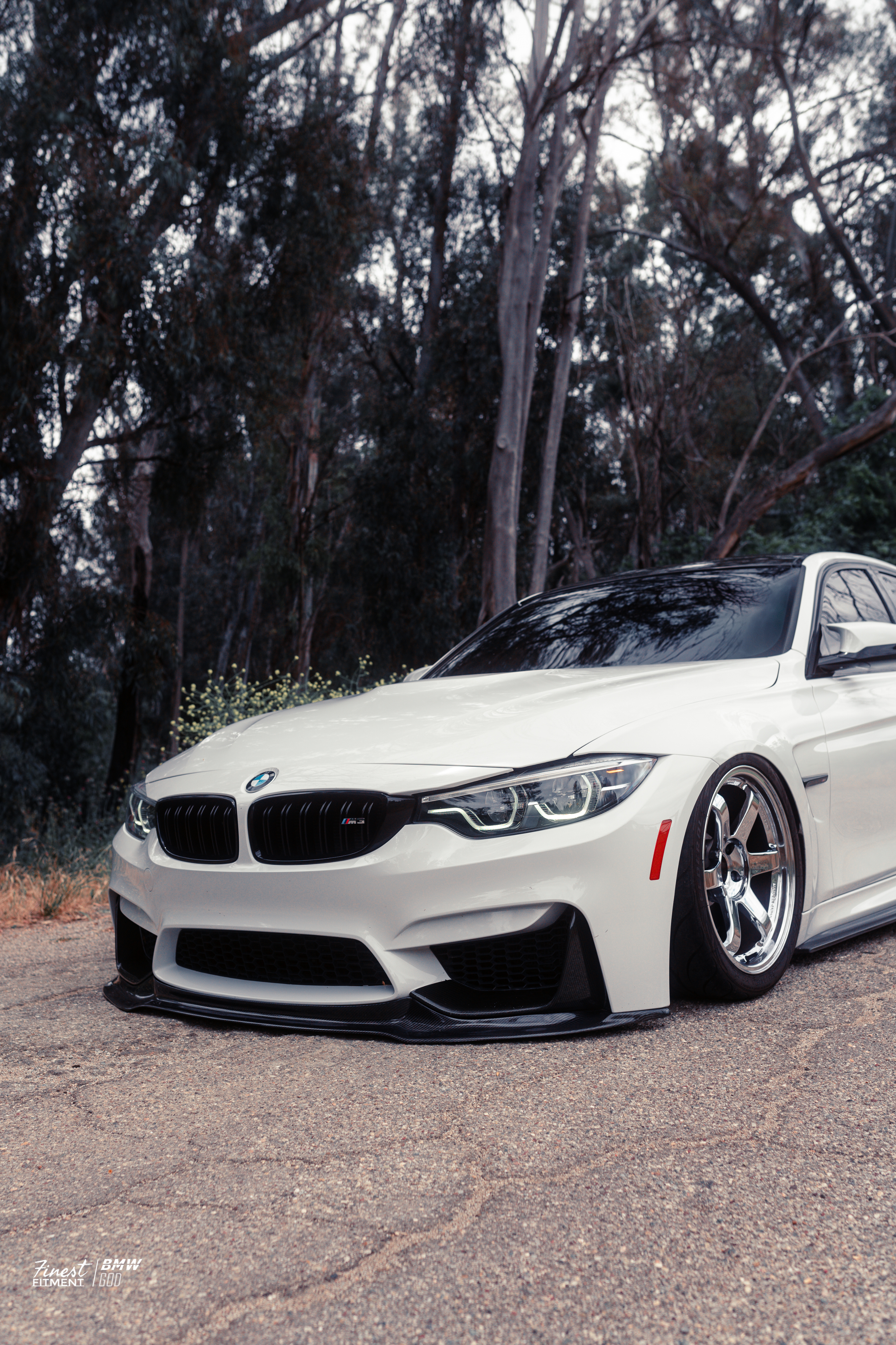 F8X M3/M4 V Style Carbon Fiber Front Lip