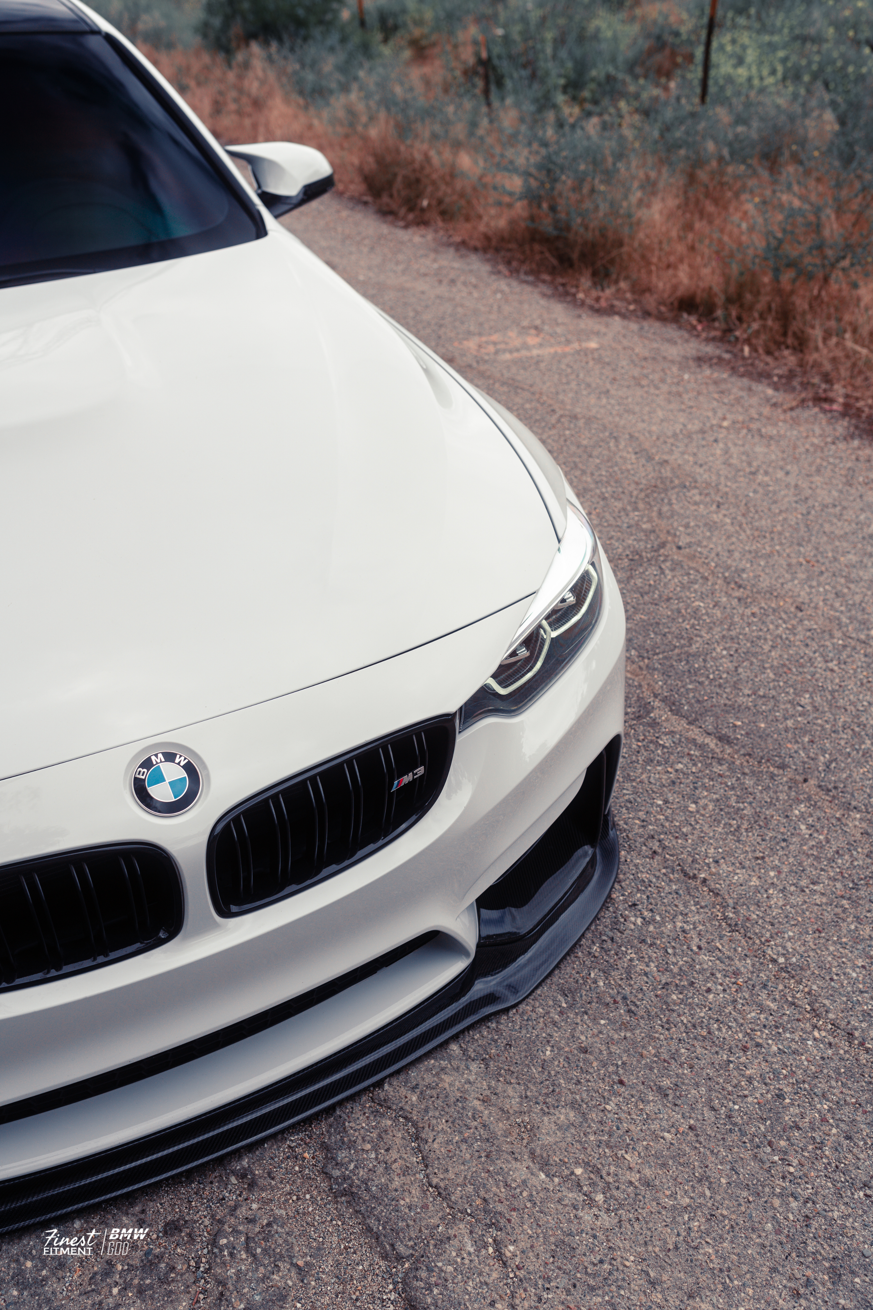 F8X M3/M4 V Style Carbon Fiber Front Lip