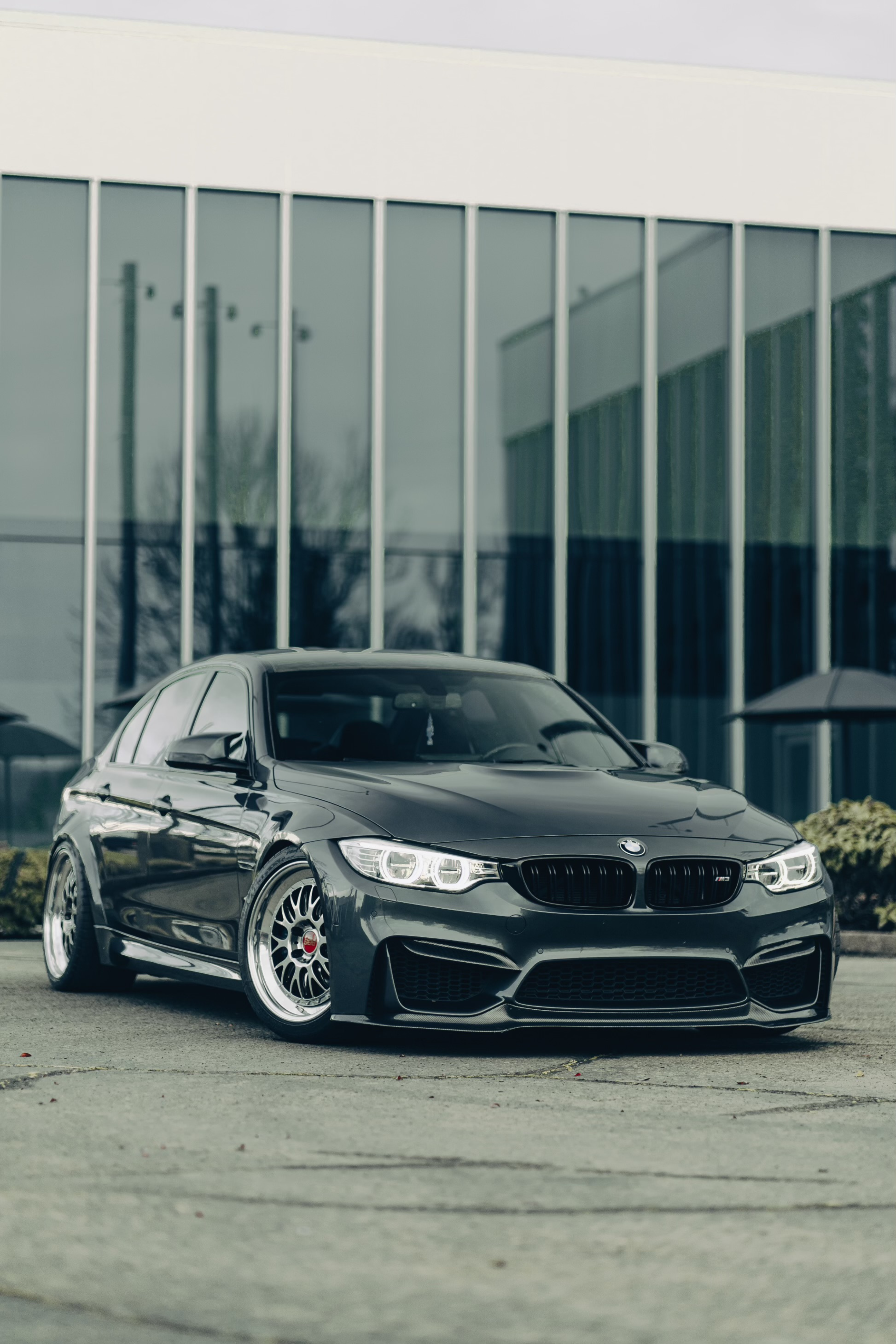 F8X M3/M4 V Style Carbon Fiber Front Lip