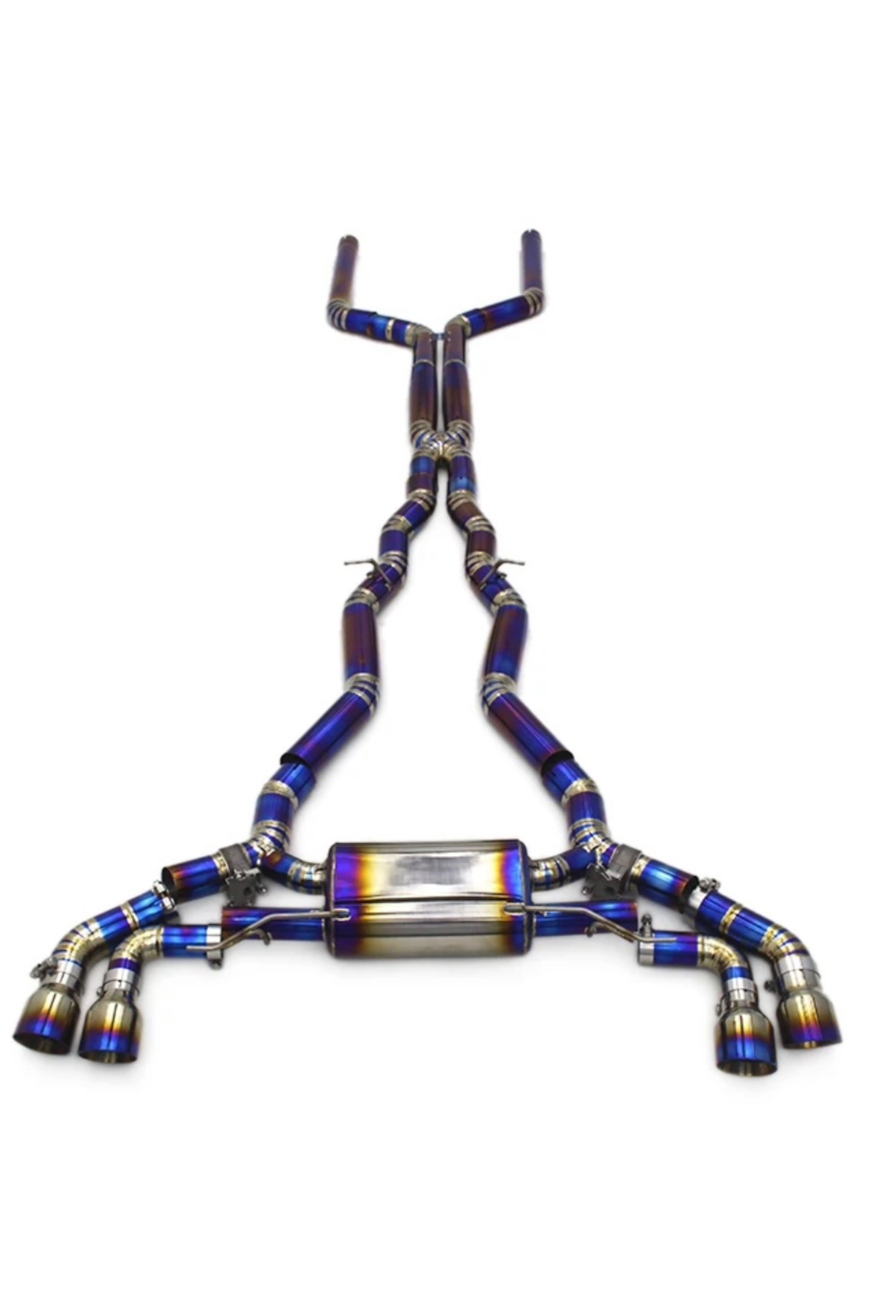F90 M5 Cen-Cal Valved Catback Exhaust - Titanium