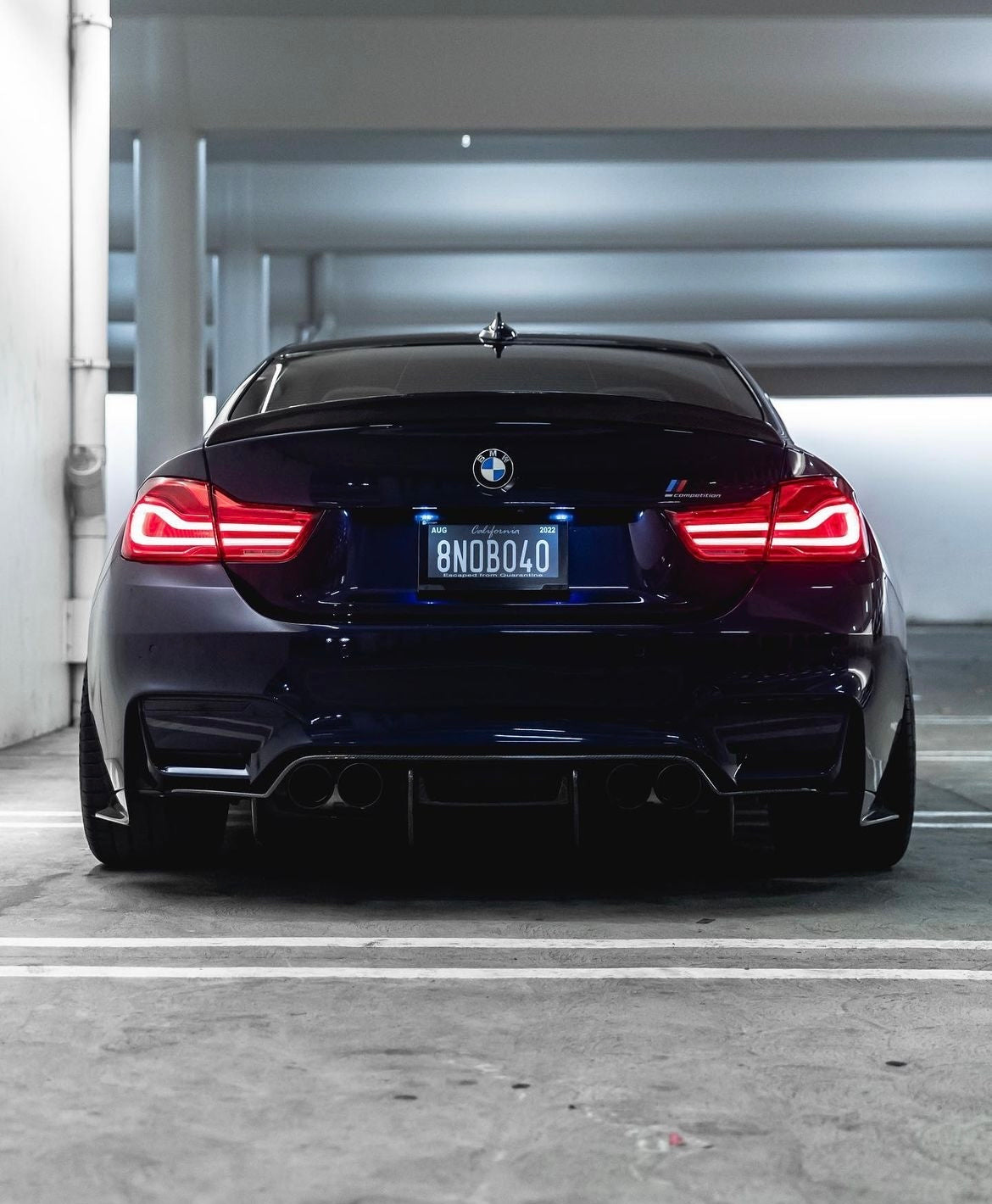 3D Style Fiber Spoiler