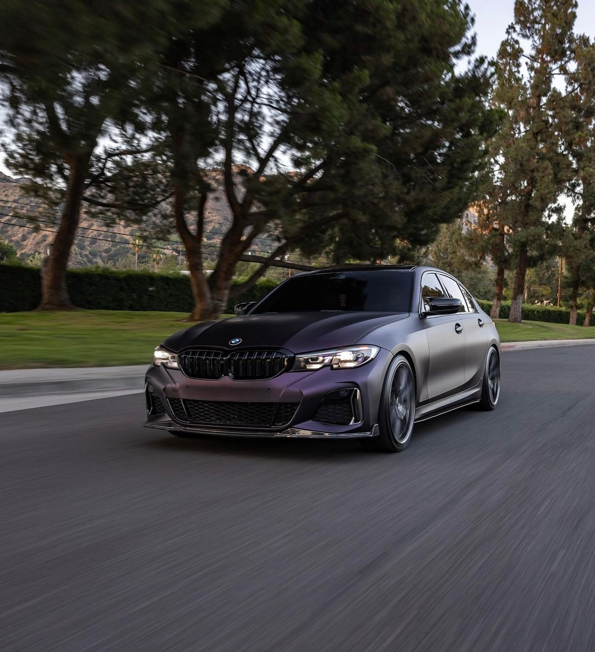 G20 V Style V1 3PC Carbon Fiber Front Lip