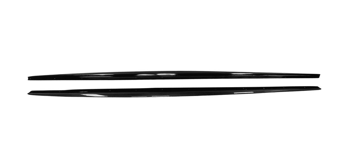 F22 MP Carbon Fiber Side Skirt Extensions