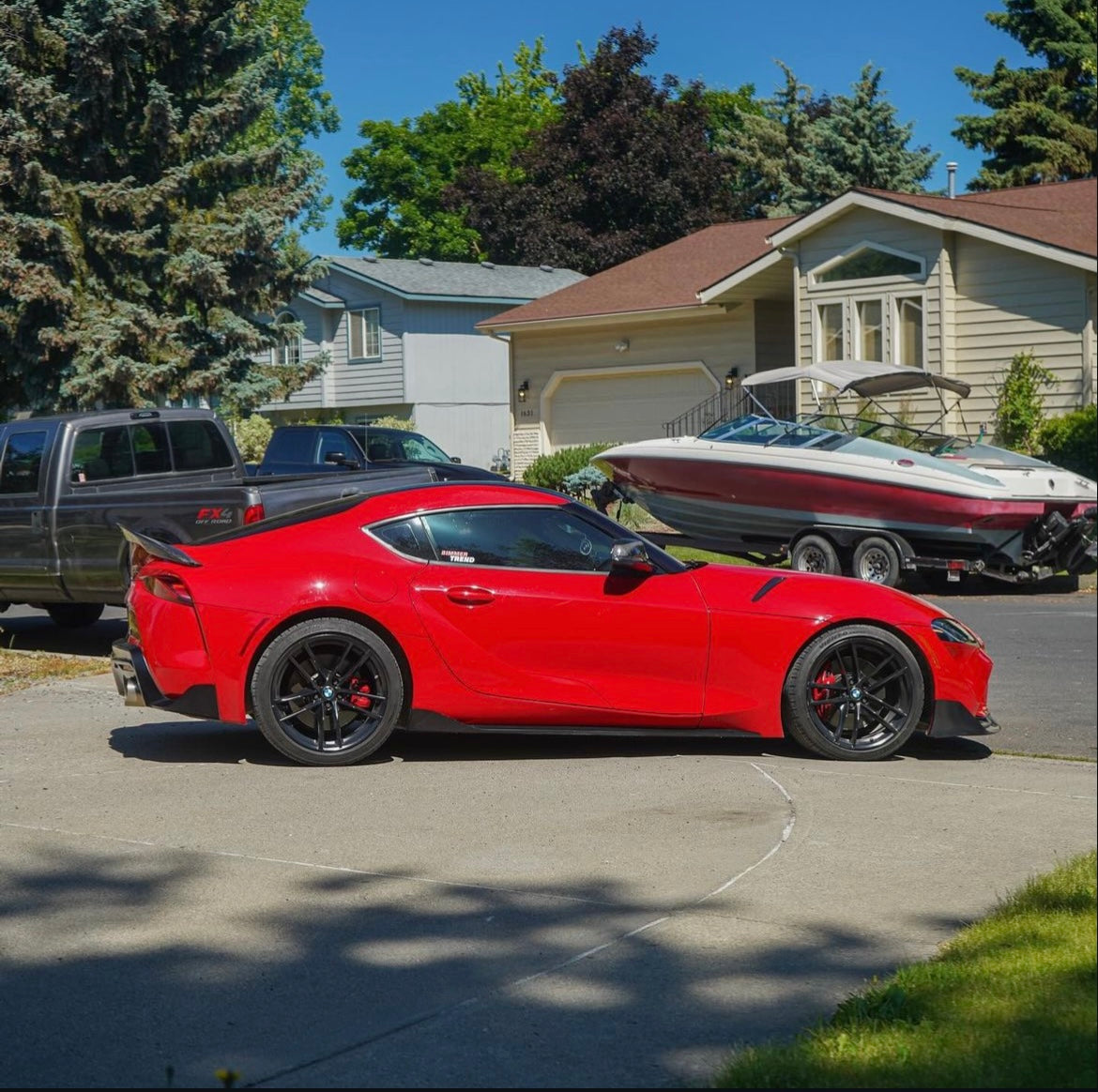 A90/A91 SUPRA CARBON FIBER TRD STYLE SPOILER