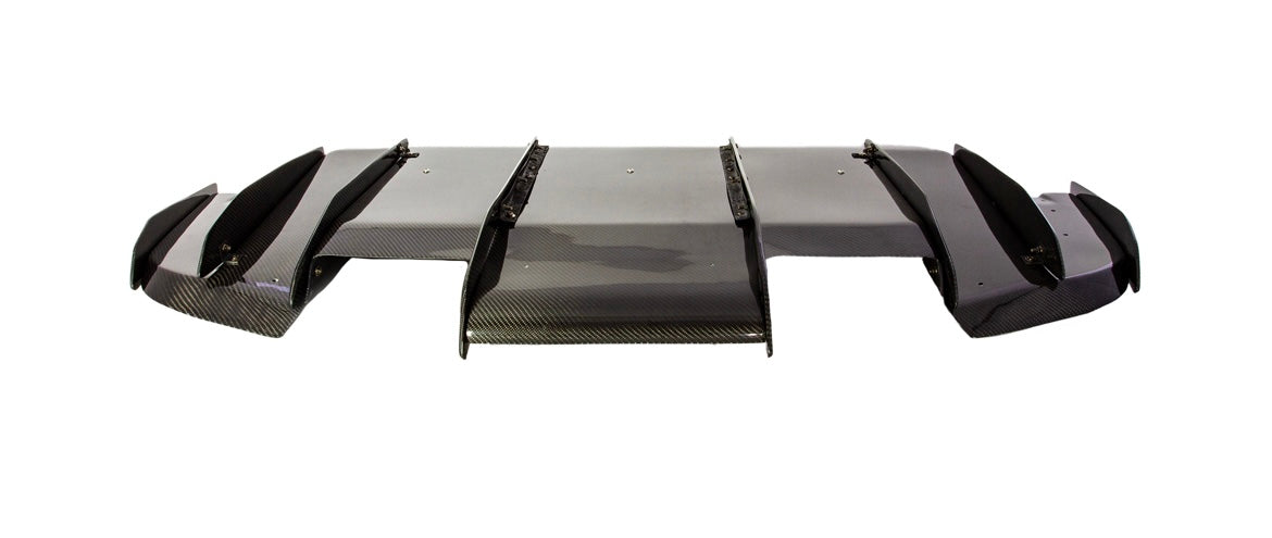 F8X M3/M4 varis carbon fiber undertray diffuser