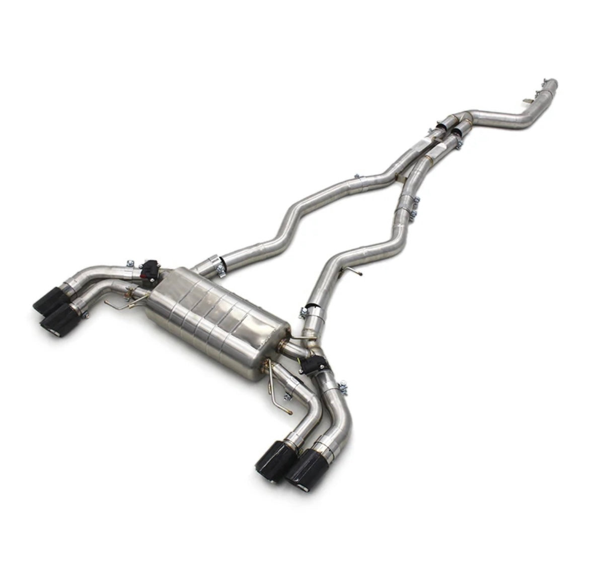 Cen-Cal Stainless Steel Valved Catback Exhaust – BMW G42 M240i (B58 Engine)