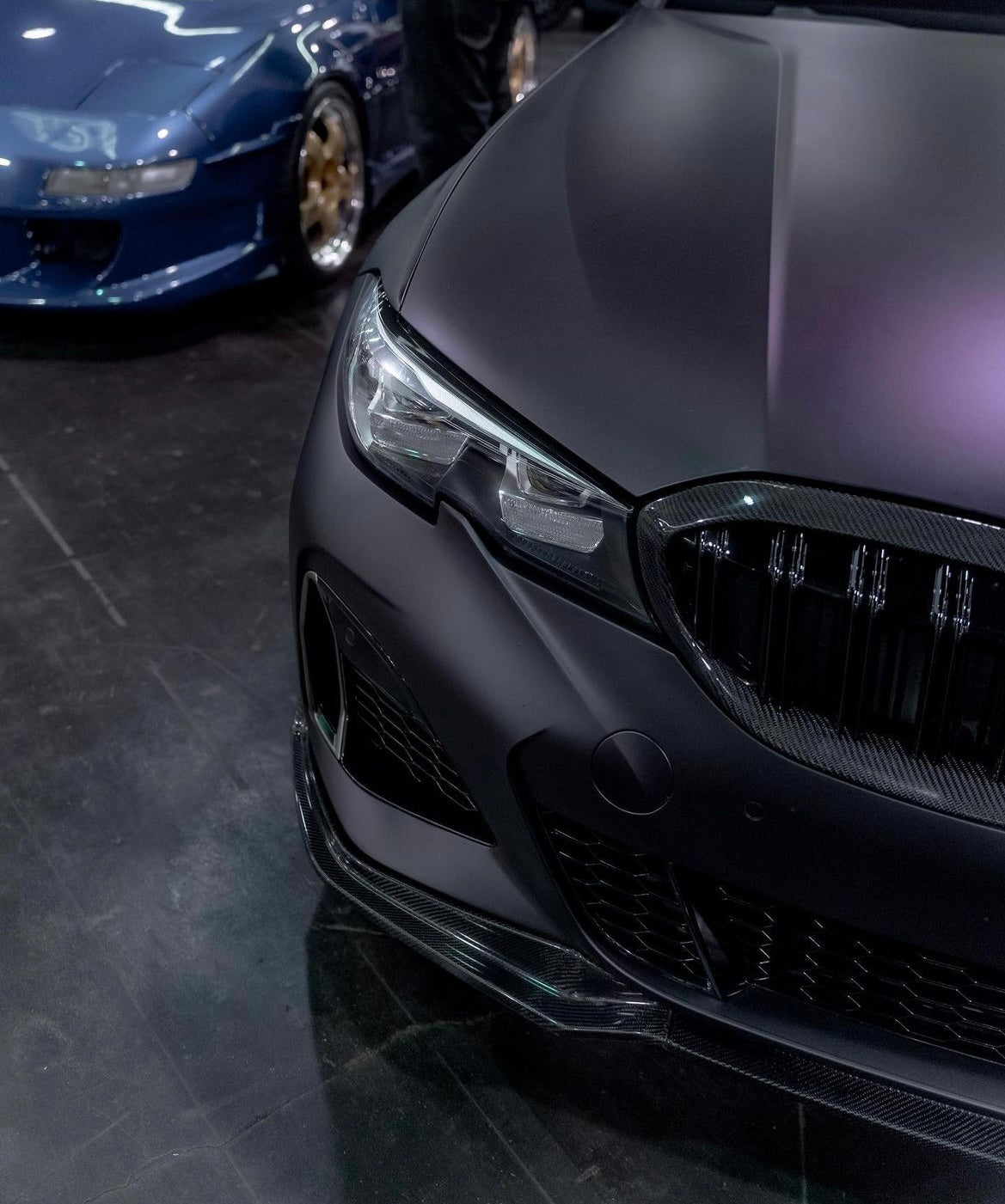 G20 V Style V1 3PC Carbon Fiber Front Lip