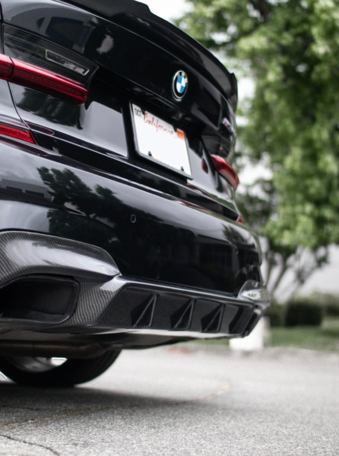 G20 D Style Carbon Fiber Rear Diffuser