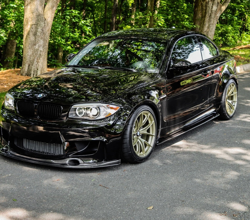 E82 1M Carbon Fiber Side Skirt Extensions