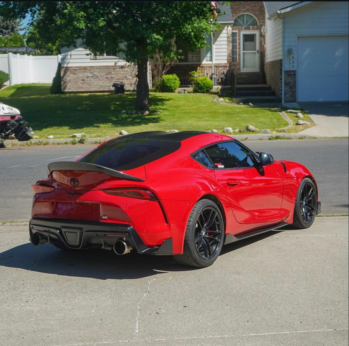 A90/A91 SUPRA CARBON FIBER TRD STYLE SPOILER