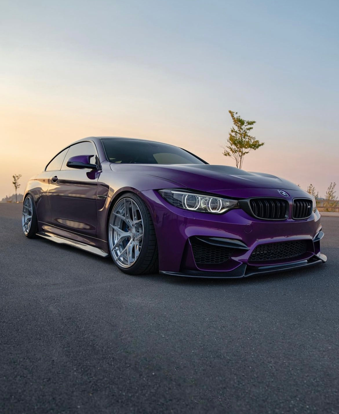 Carbon Fiber V2 Upper Splitter Covers for BMW F80 M3 and F82/F83 M4