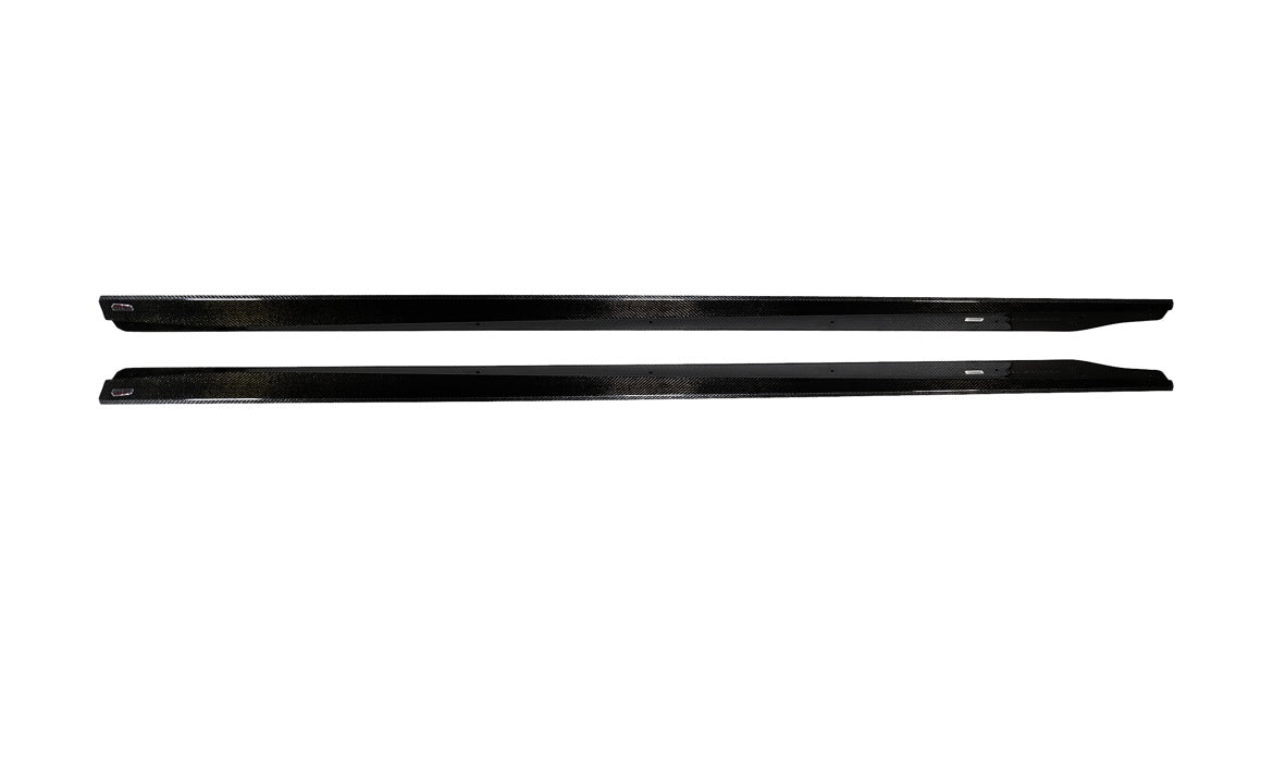 G87 M2 Carbon Fiber Side Skirt Extensions - Suvneer