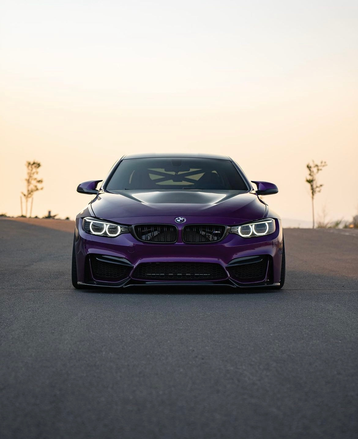 Carbon Fiber V2 Upper Splitter Covers for BMW F80 M3 and F82/F83 M4