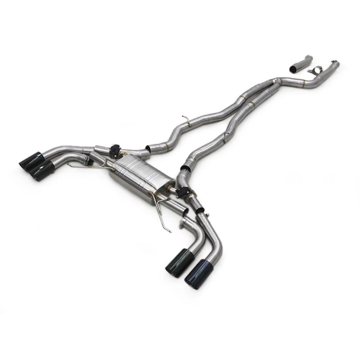 X3/X4 M40i Cen-Cal Stainless Steel Valved Catback Exhaust - G01/G02
