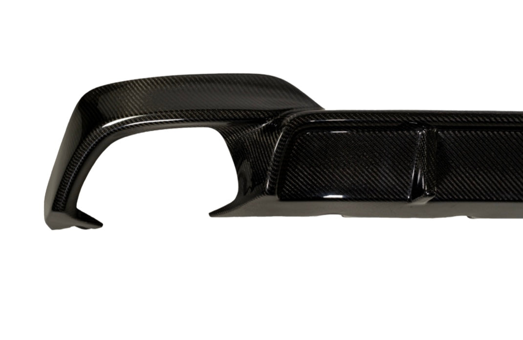 G20 D Style Carbon Fiber Rear Diffuser