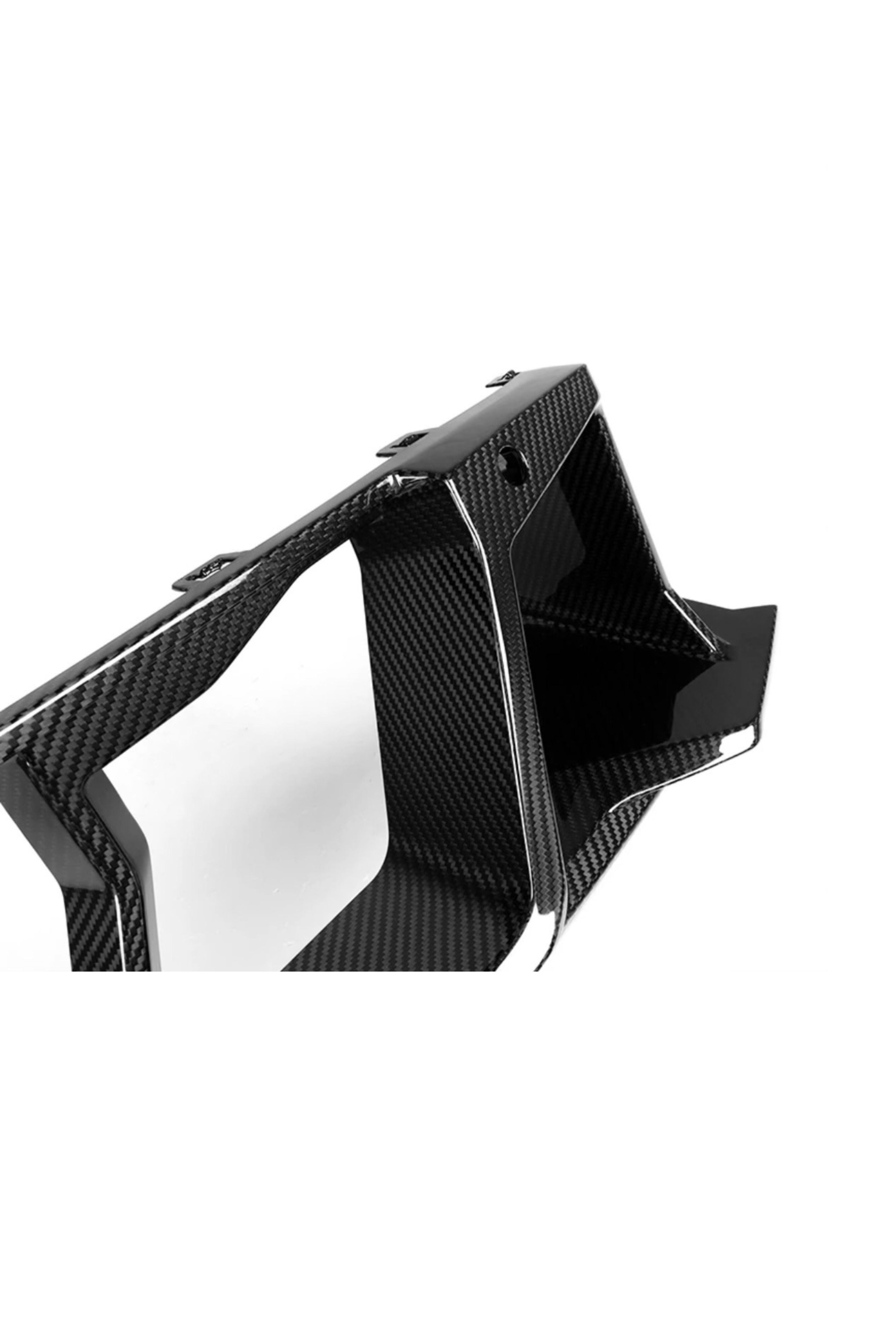 G87 M2 - S Style Carbon Fiber Lower Front Bumper Grill