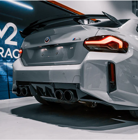 G87 M2 Authentic Gloss Pre-Preg Carbon Fiber MHC Edition 1 Rear Diffuser (3pcs)