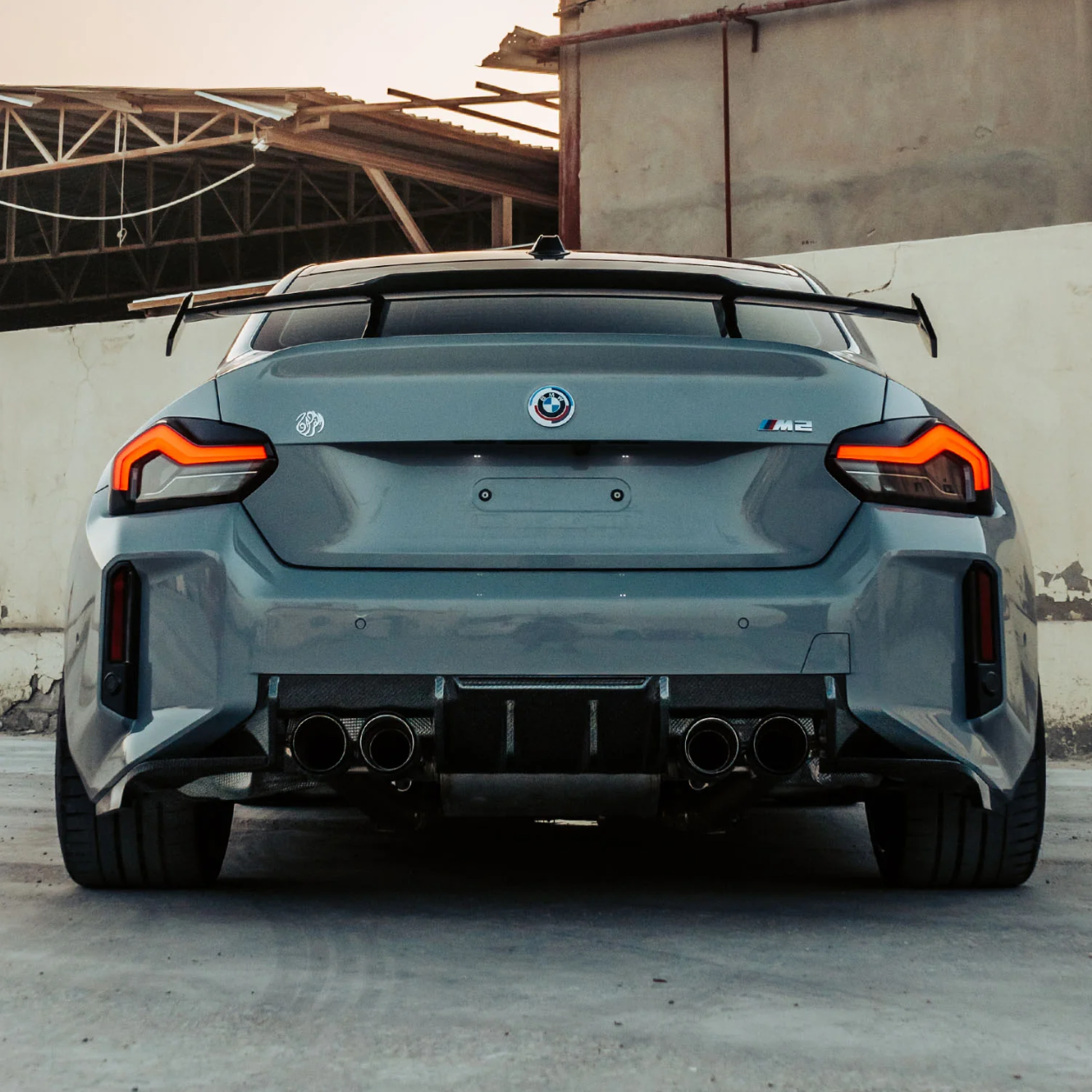 G87 M2 Authentic Gloss Pre-Preg Carbon Fiber MHC Edition 1 Rear Diffuser (3pcs)