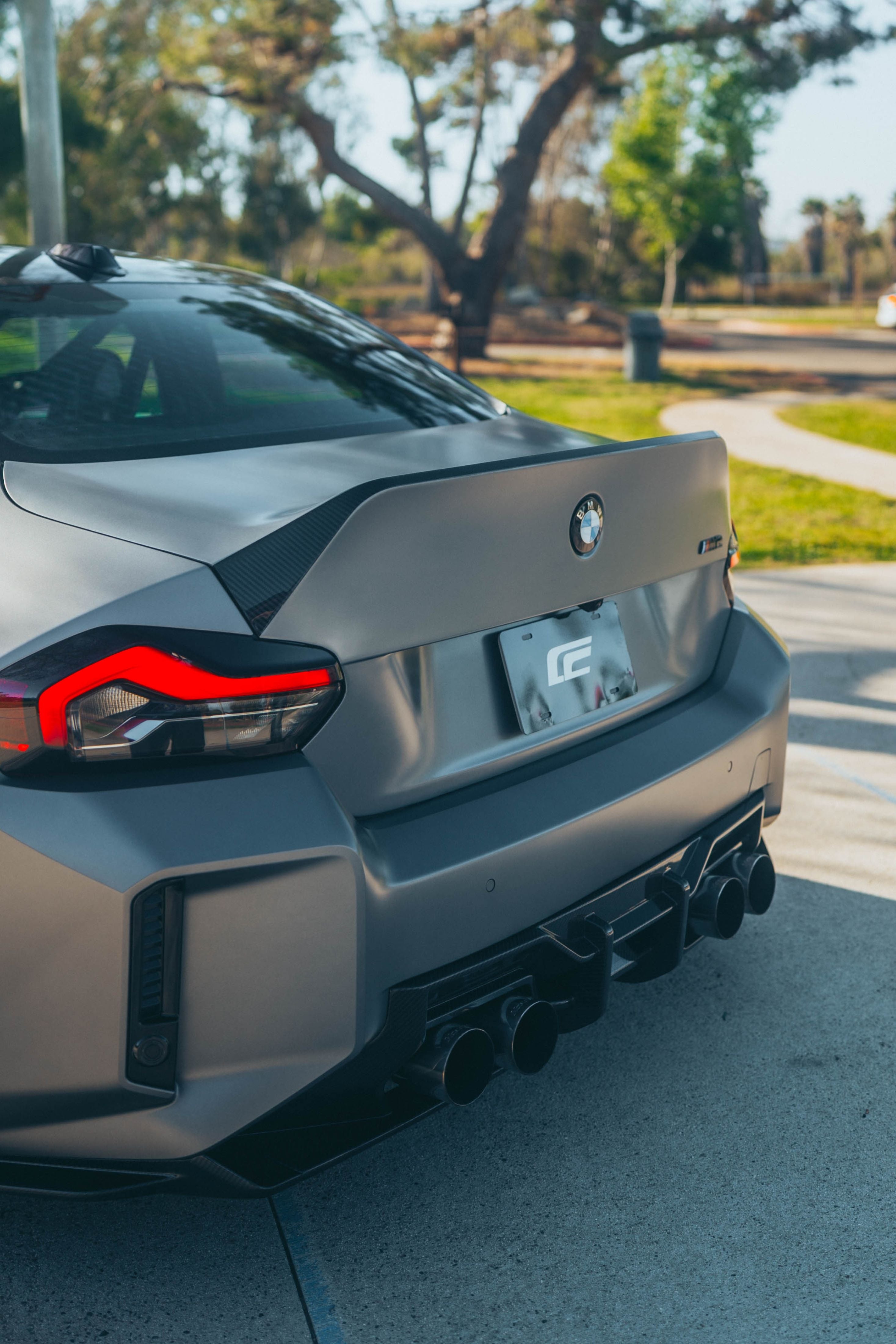 G87 M2 SQ Carbon Fiber Rear Diffuser