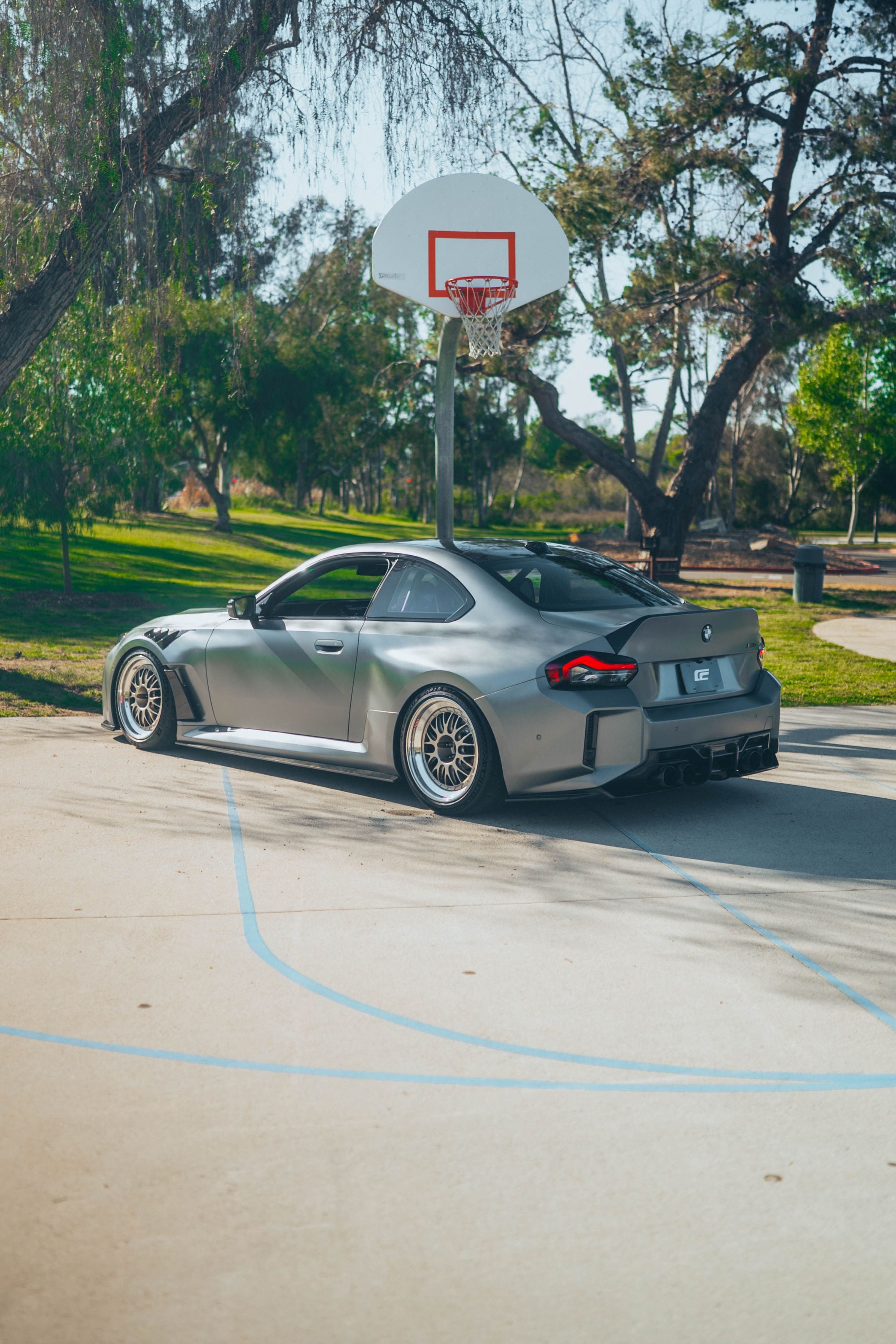 G87 M2 SQ Carbon Fiber Rear Diffuser