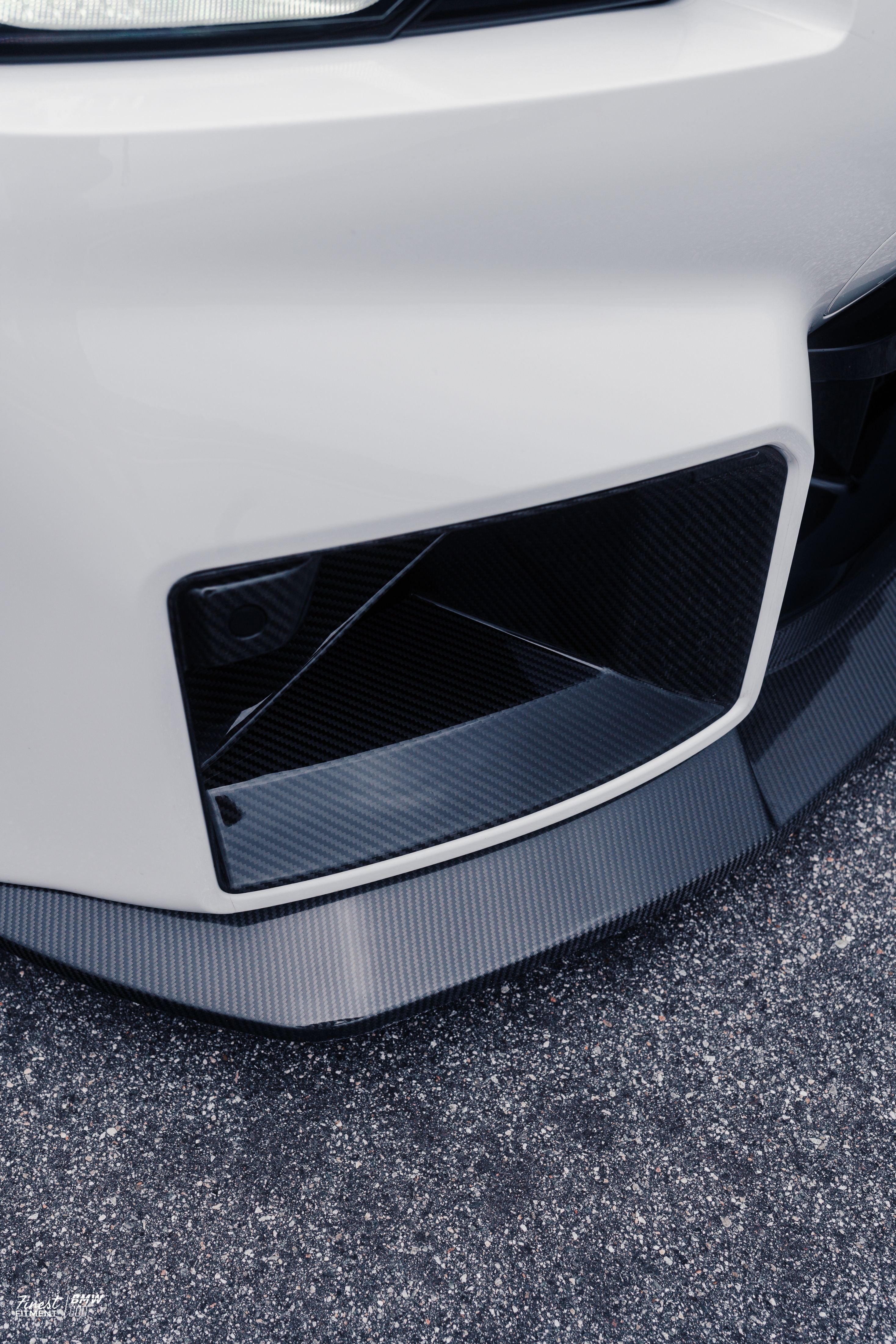 G87 M2 V2 Carbon Fiber Front Bumper Air Inlets/Ducts