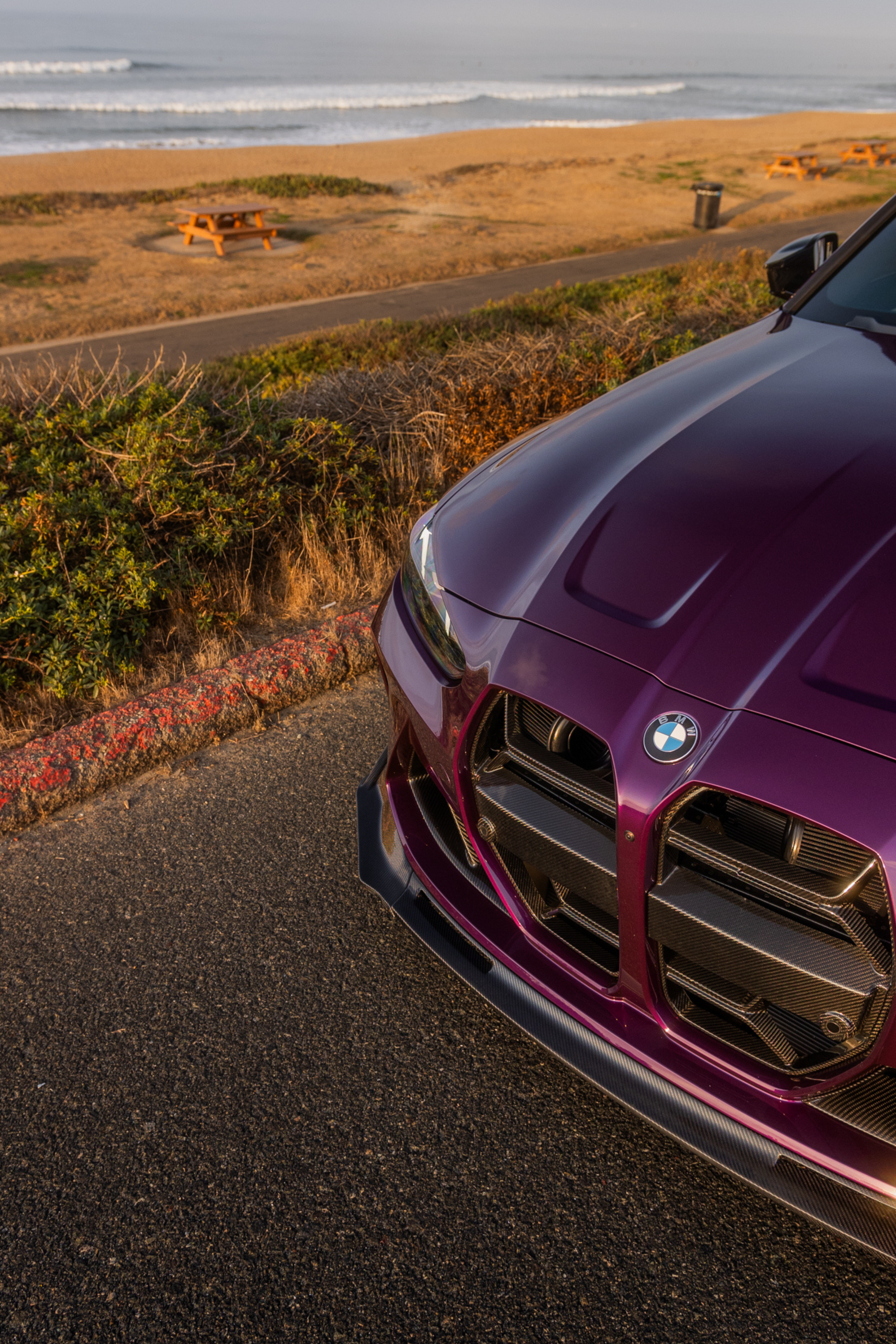 G8X CSL Style Dry Carbon Fiber Front Grill - G80 M3 / G82 / G83 M4