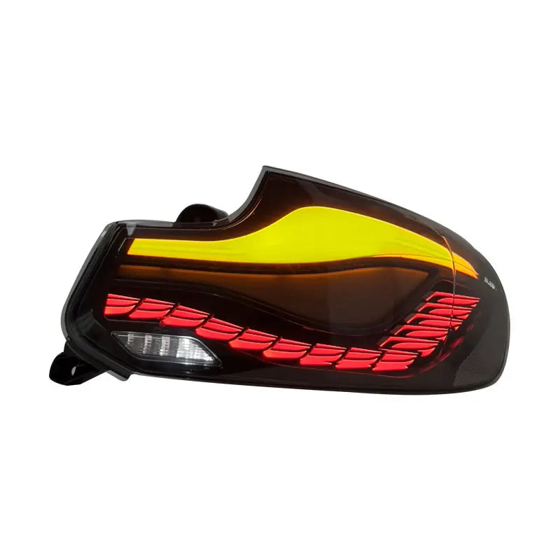 CenCal Motorsport Clear Dragon Scale LED Taillights for BMW 2 Series (2014–2021)