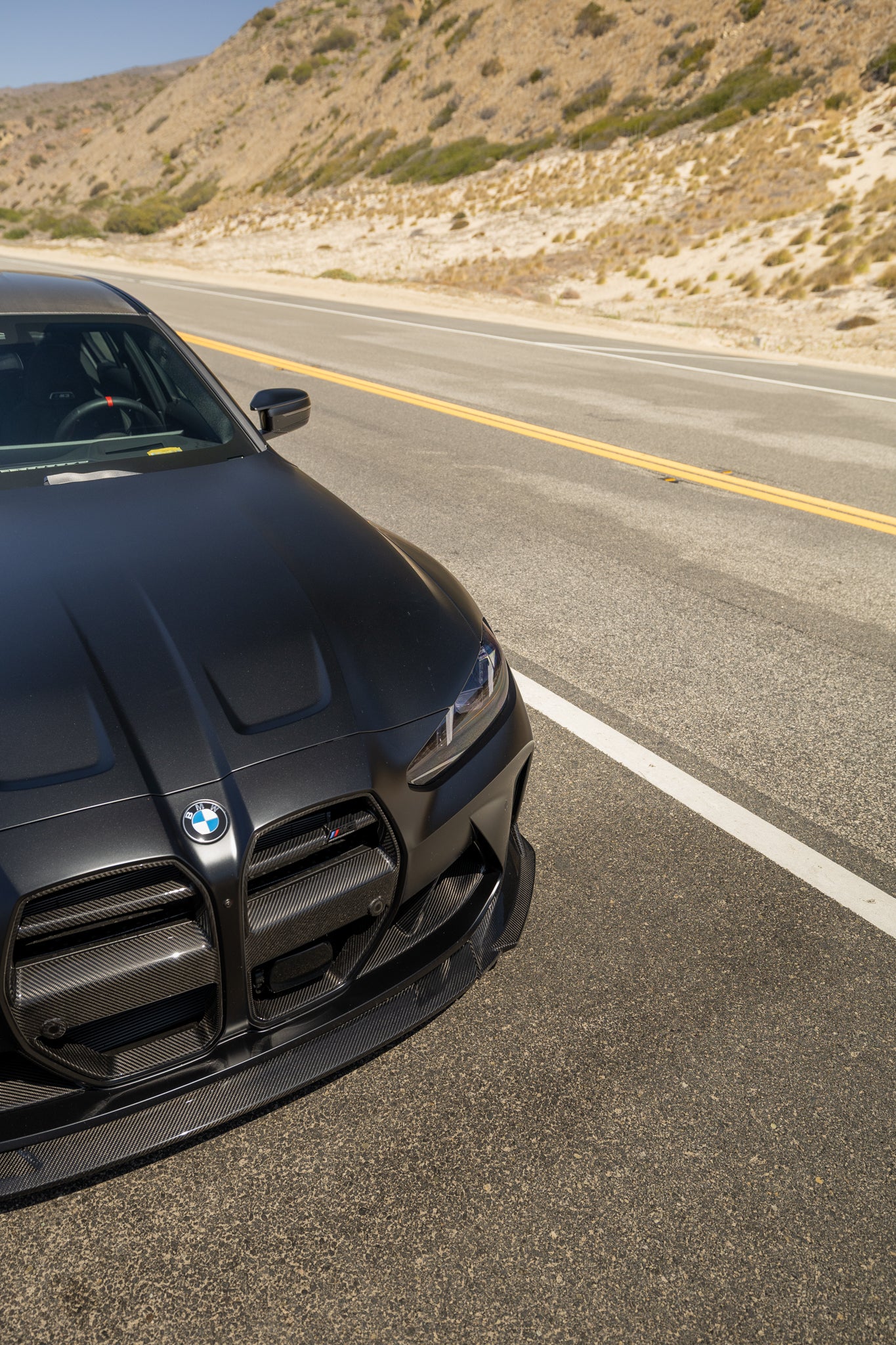 Cen-Cal Motorsport J Style V1 3-Piece Carbon Fiber Front Lip