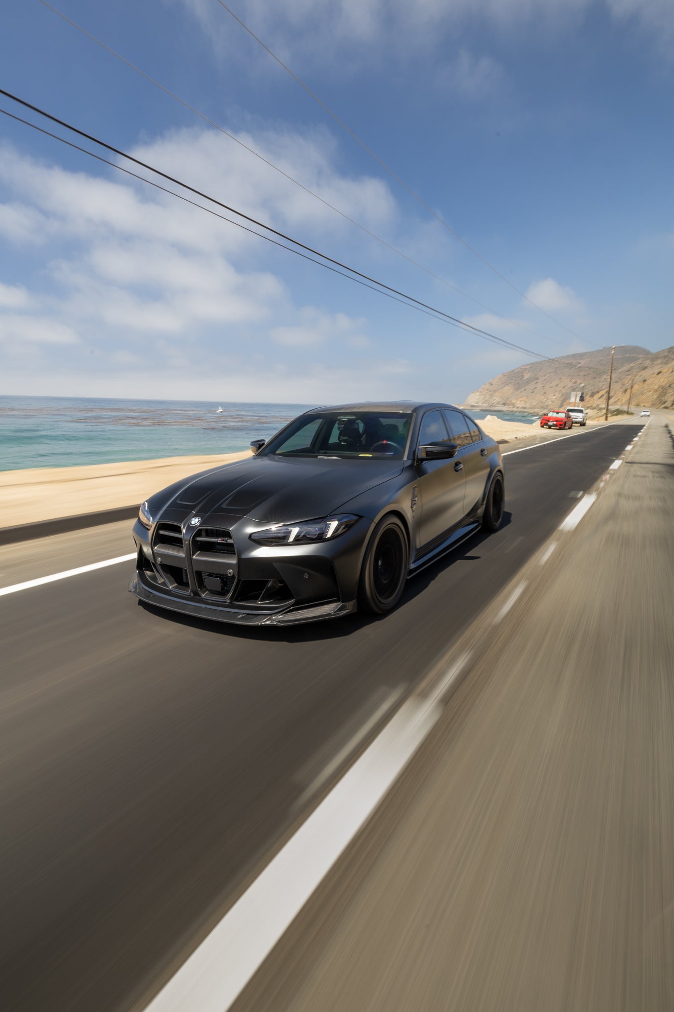 Cen-Cal Motorsport J Style V1 3-Piece Carbon Fiber Front Lip