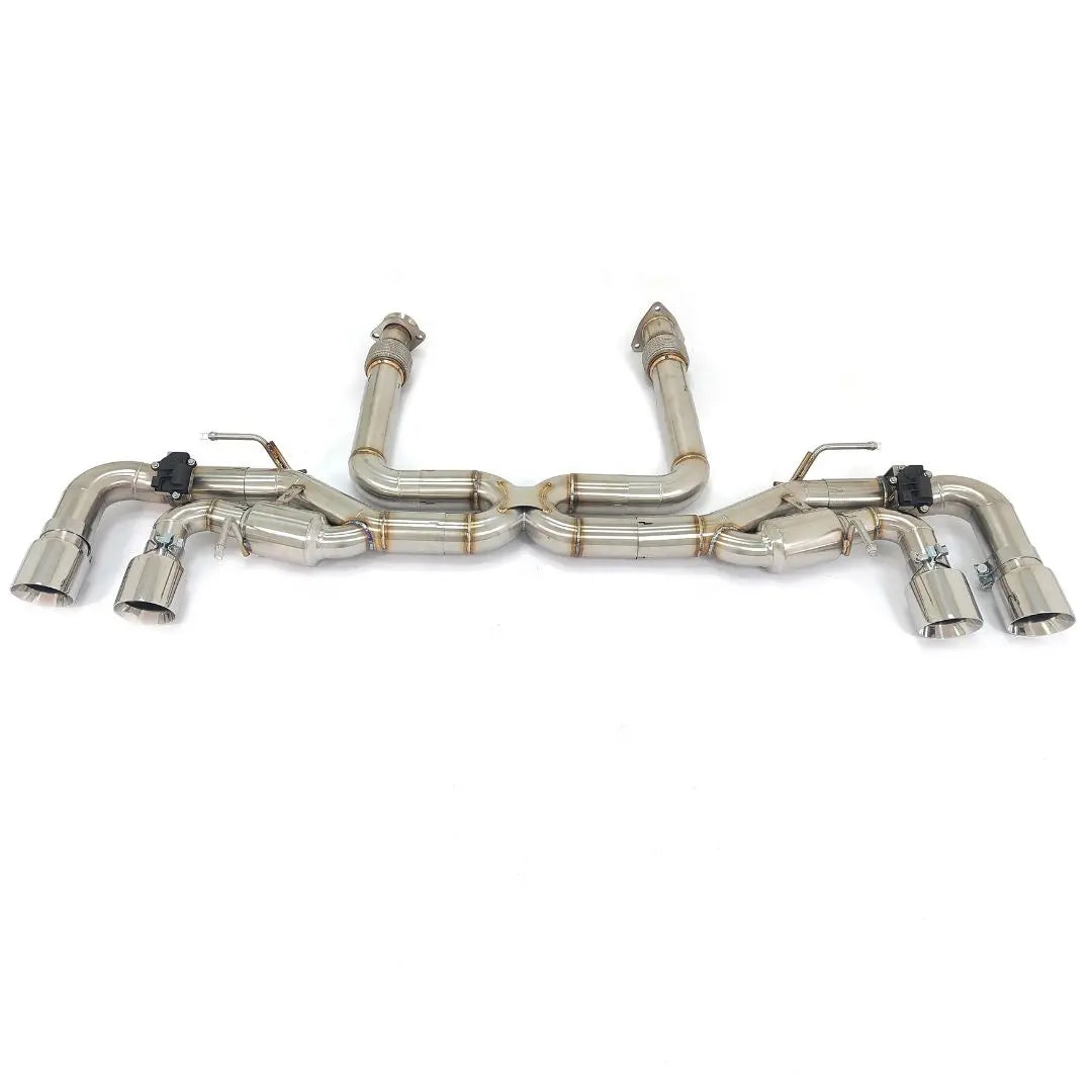 Chevy Corvette C8 Stainless Steel Valved Catback Exhaust