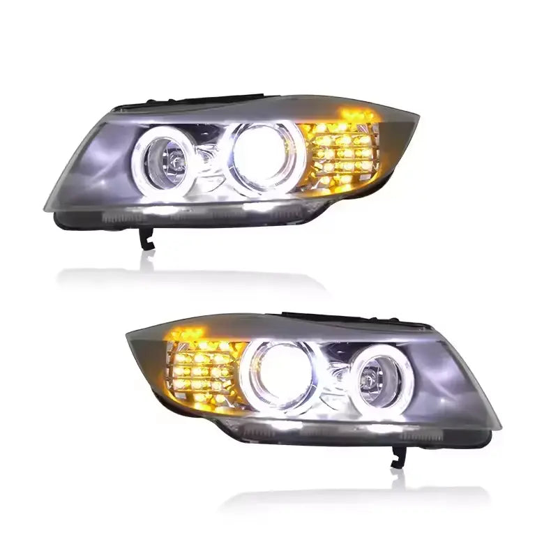 CenCal Motorsport LED Headlight Assembly for BMW 3 Series E90 (2005–2012) – Full Front Lighting System Upgrade