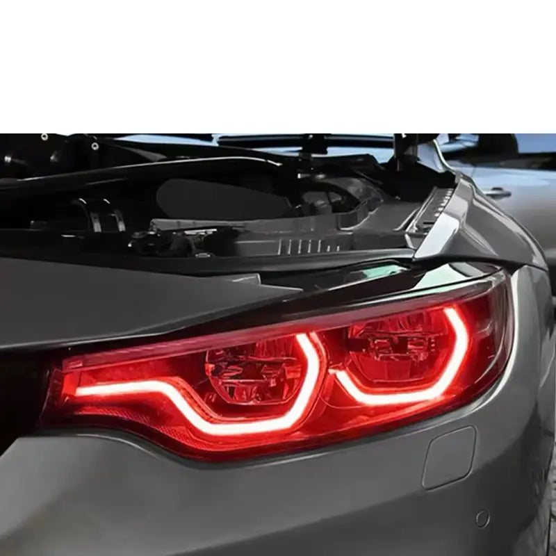 CenCal Motorsport Red DRL LED Module Set for BMW M3 F80 & M4 F82/F83 (2014–2020)