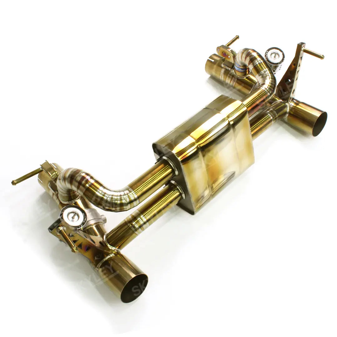 Ferrari 488 GTB/Pista Titanium Valved Catback Exhaust