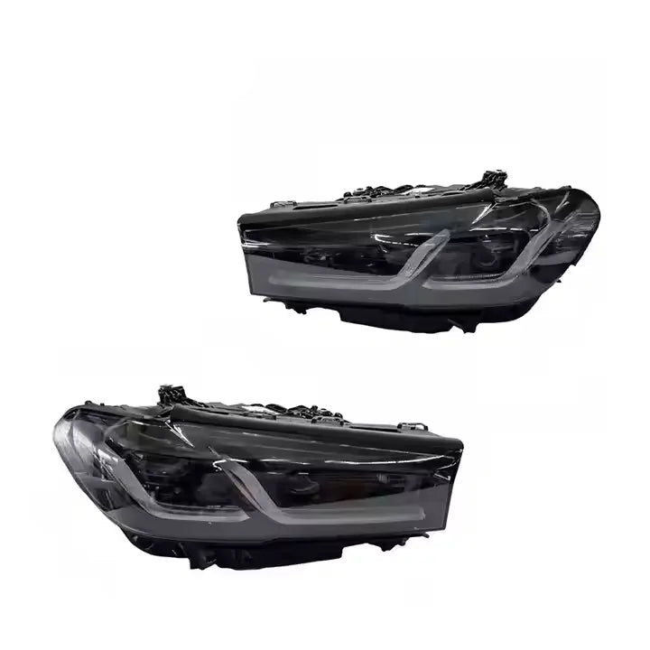 CenCal Motorsport Black Eyebrow Laser Headlights for BMW 5 Series G30/G38 (2021–2023)
