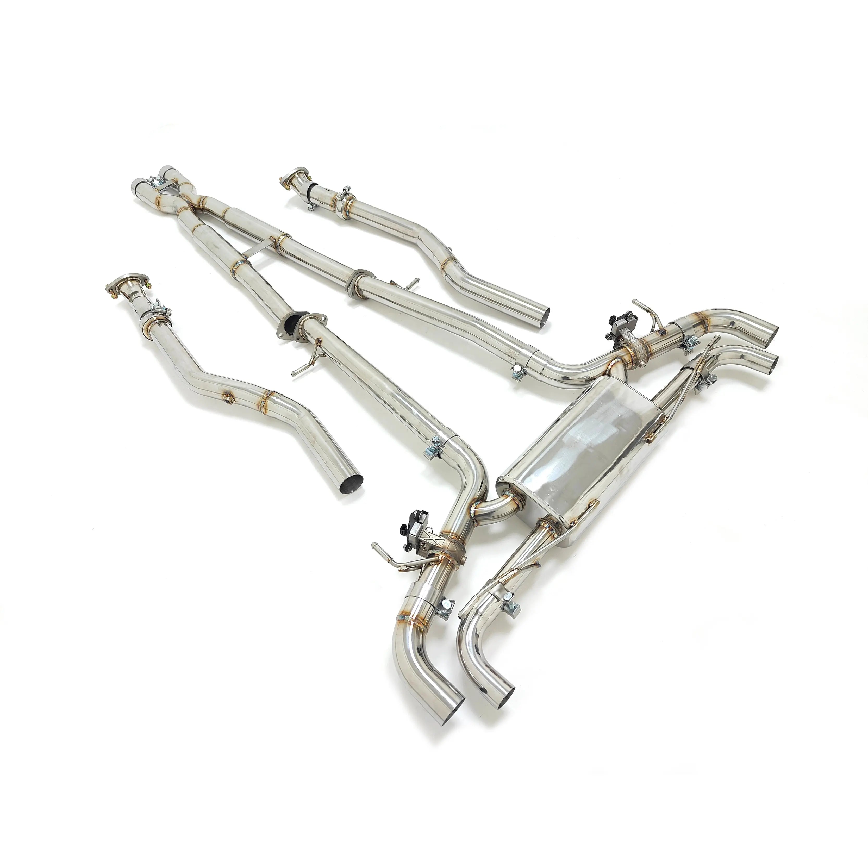 Lexus LC500 Stainless Steel Valved Catback Exhaust