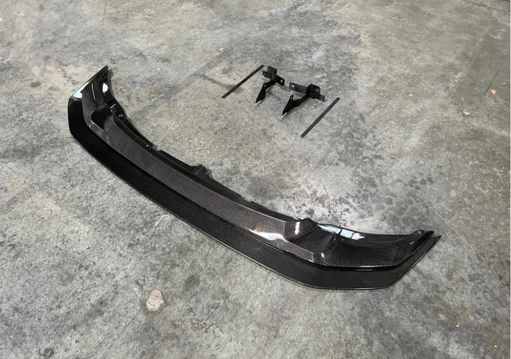 F8X M3/M3 adjustable carbon fiber GTS front lip