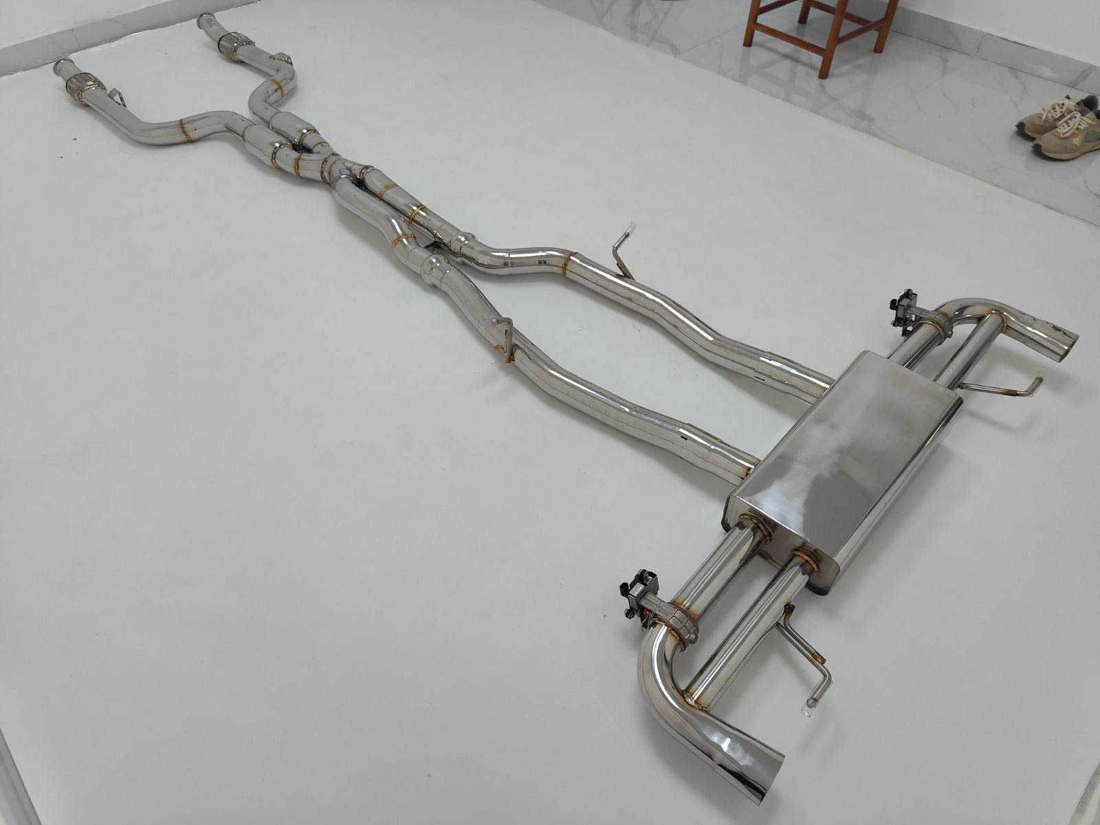 AMG GLC 63/S CenCal Stainless Steel Valved Exhaust