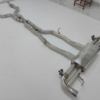 AMG GLC 63/S CenCal Stainless Steel Valved Exhaust
