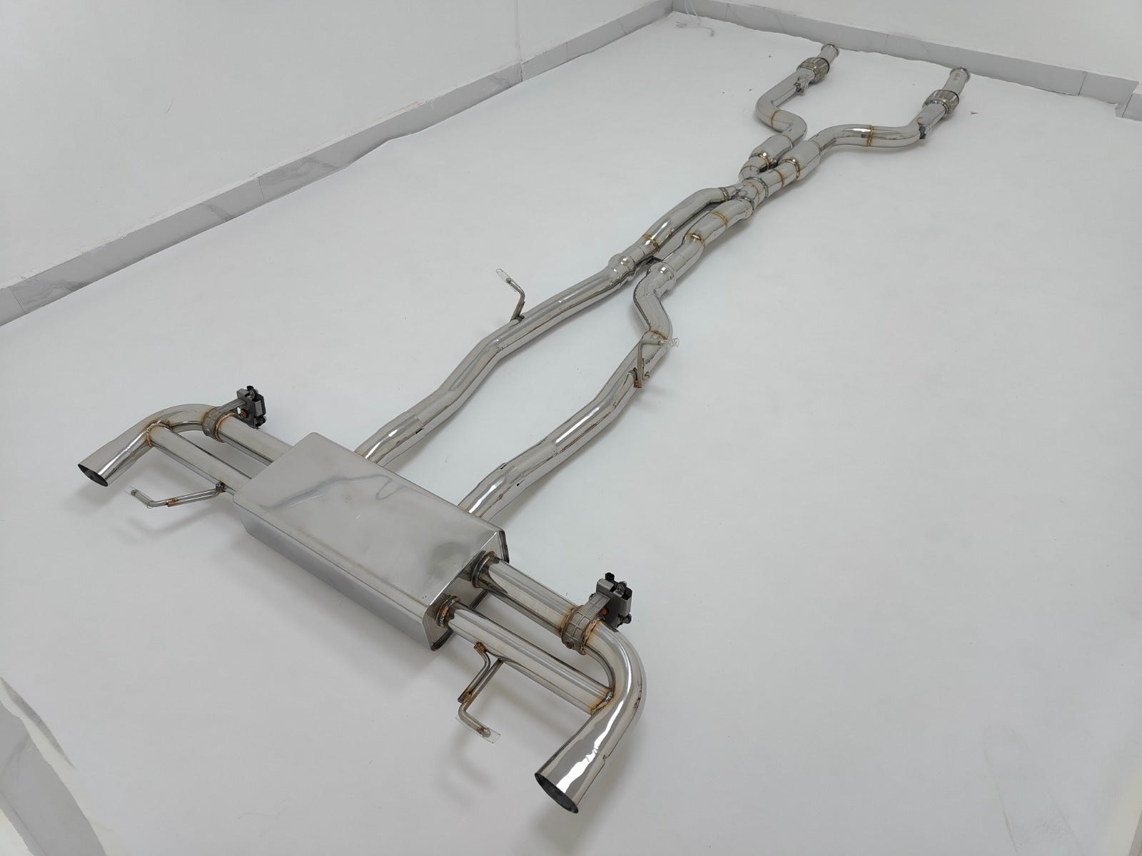 AMG GLC 63/S CenCal Stainless Steel Valved Exhaust