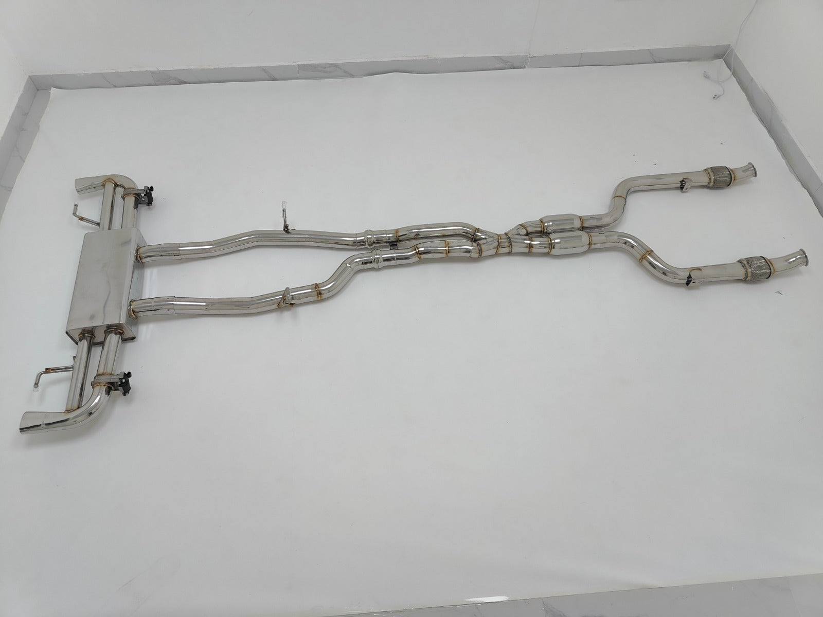 AMG GLC 63/S CenCal Stainless Steel Valved Exhaust