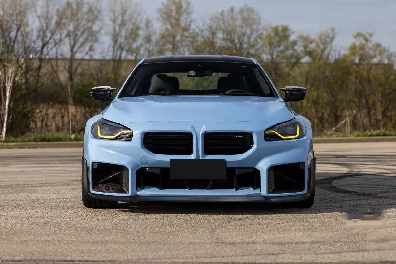 G87 M2 Carbon Fiber MP Style Front Lip - 3PC