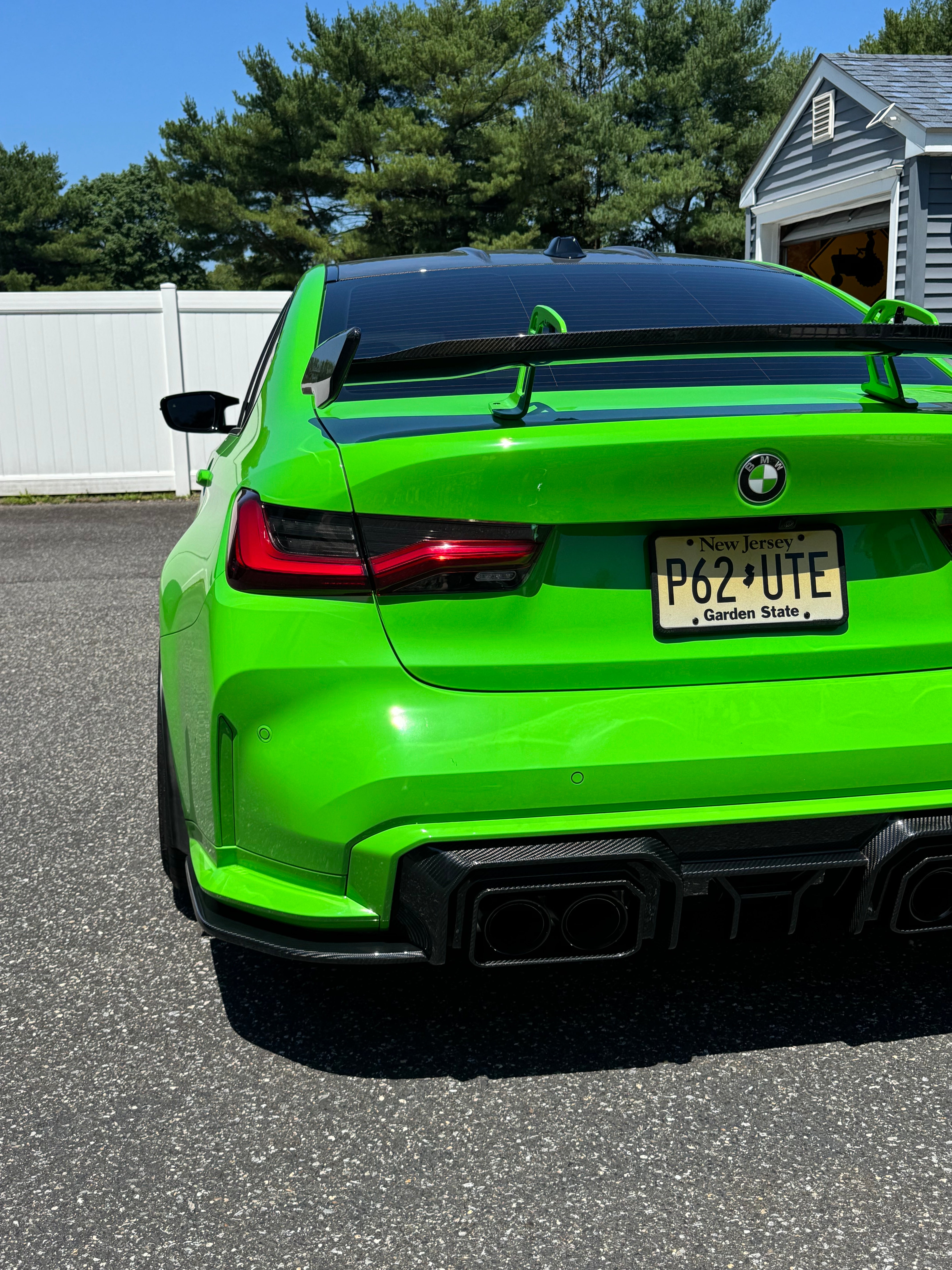UNIT 17 3-Piece Carbon Fiber Rear Diffuser for BMW G80 M3 / G82 M4