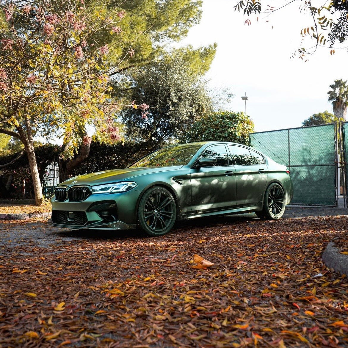 BMW F90 M5 MP 3-Piece Style Carbon Fiber Front Lip